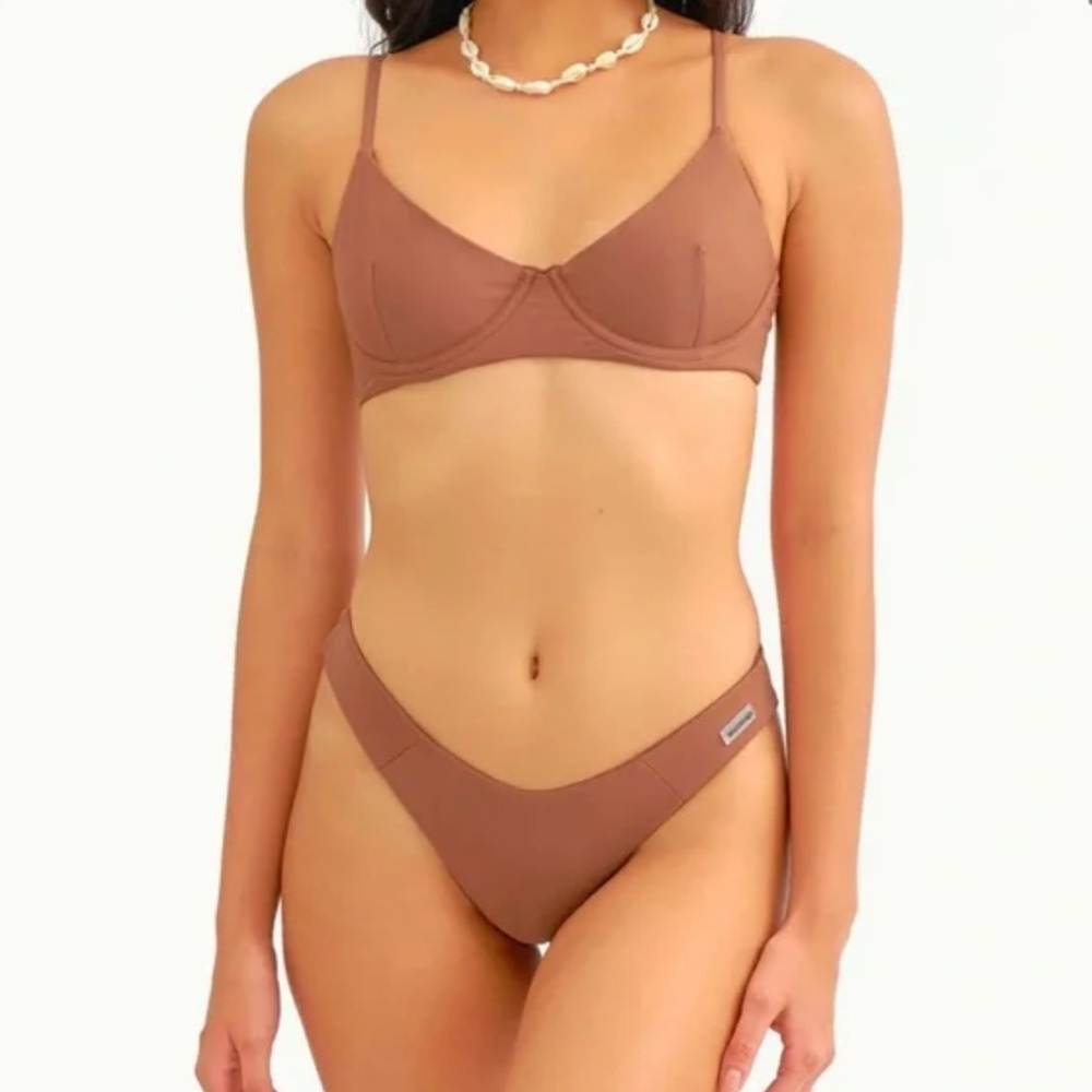 Blackbough Brown Underwire Bikini Set - Picture 7 of 8
